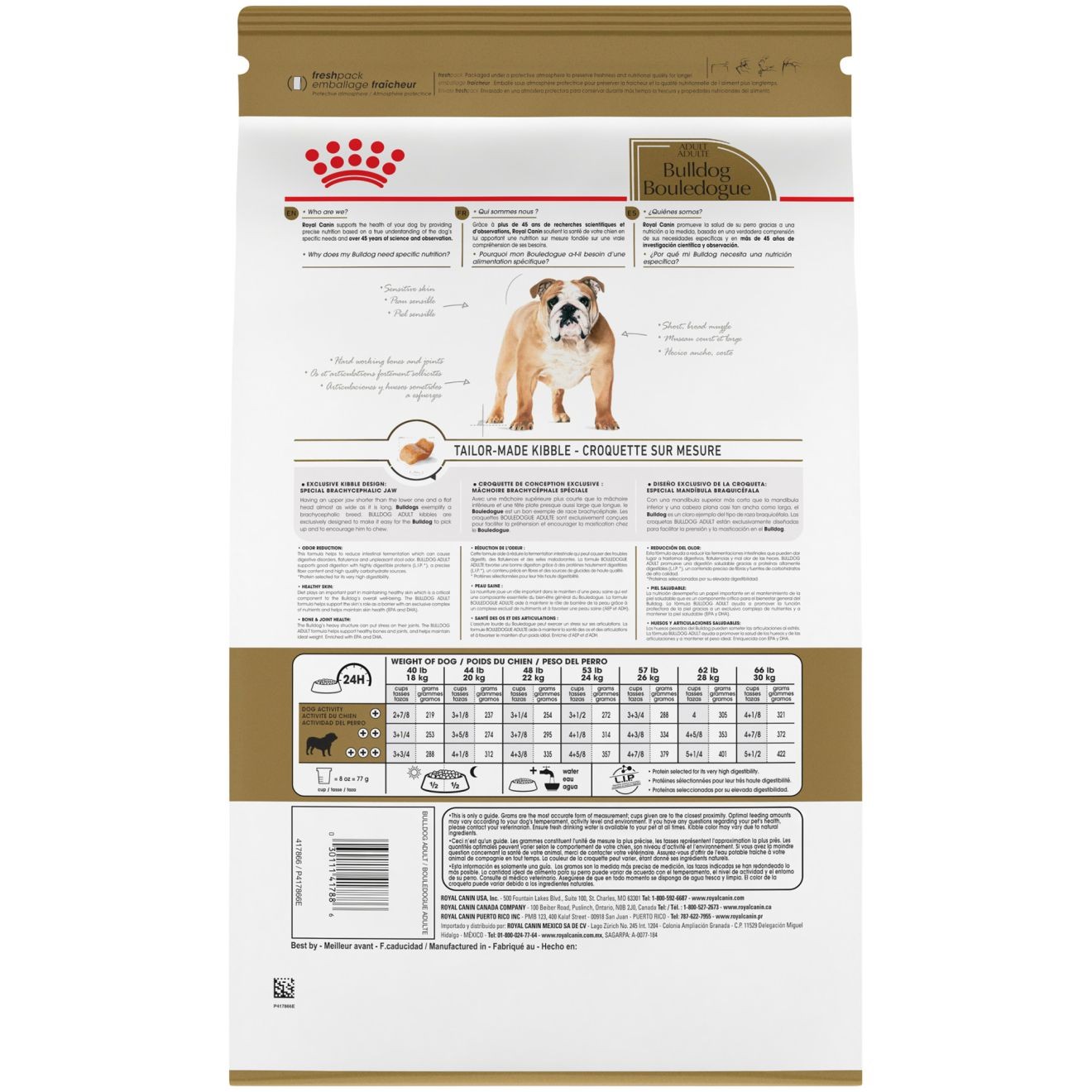 Royal Canin Bulldog Adult Száraz Kutyatáp 14kg Magyarország | 52684VDSG