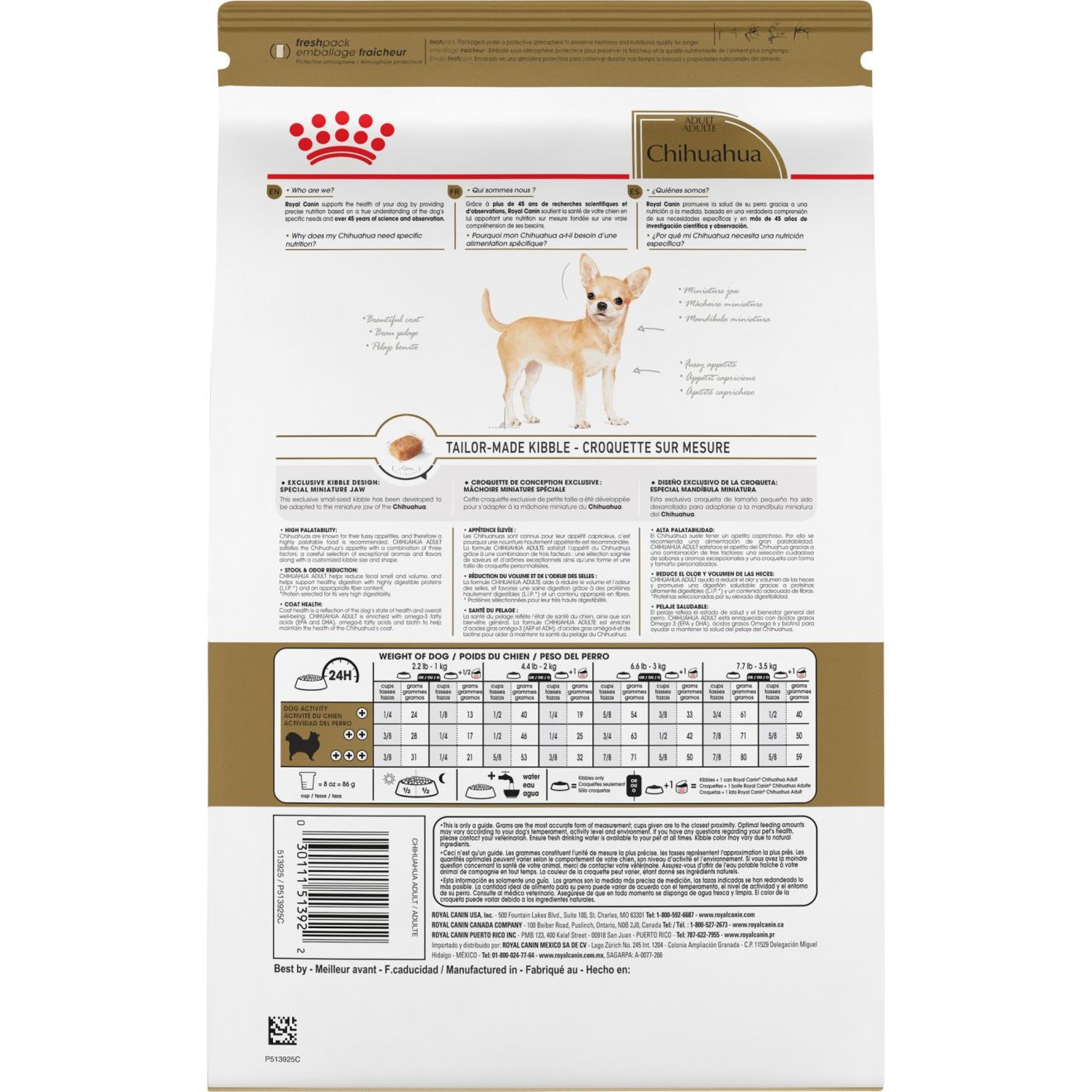 Royal Canin Chihuahua Adult Száraz Kutyatáp 4.5kg Magyarország | 71648PKTX