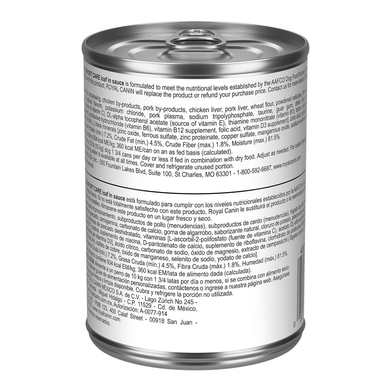 Royal Canin Comfort Care Loaf in Sauce Canned Nedves Kutyatáp 12 x 385g Magyarország | 45829EFXT