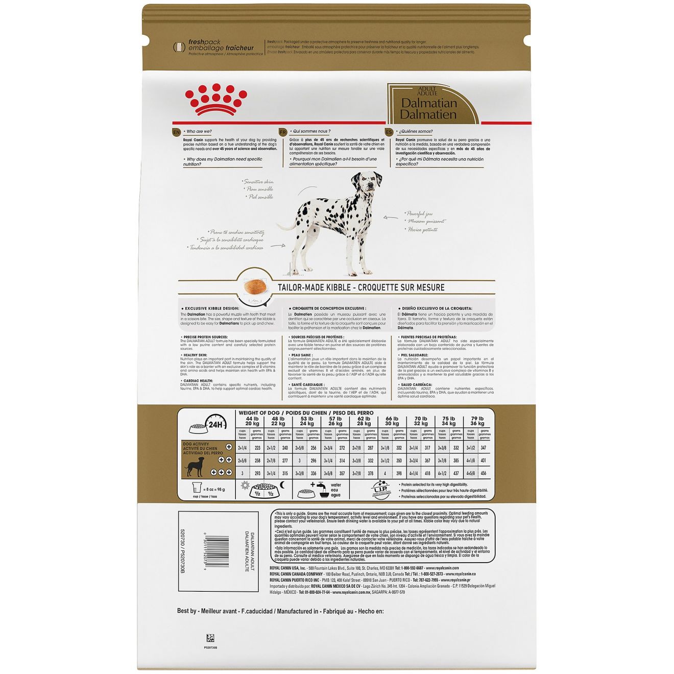Royal Canin Dalmatian Adult Száraz Kutyatáp 14kg Magyarország | 14583PRIS
