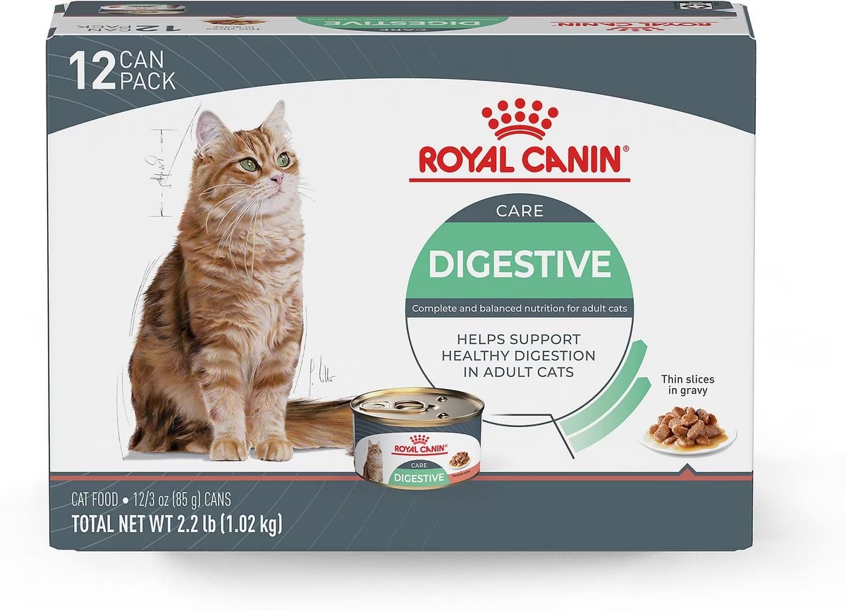 Royal Canin Digestive Care Thin Slices In Gravy Canned Nedves Macskatáp 12 x 85g Magyarország | 95730BWDX