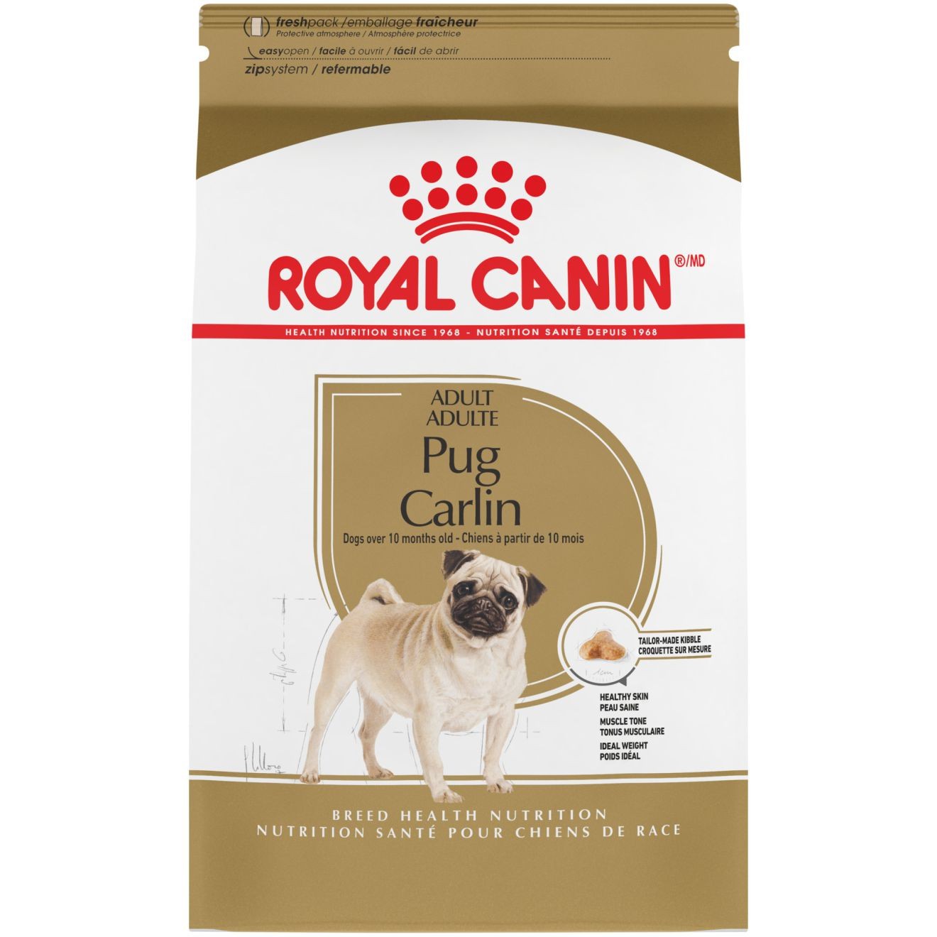 Royal Canin Pug Adult Száraz Kutyatáp 4.5kg Magyarország | 93468YHXN